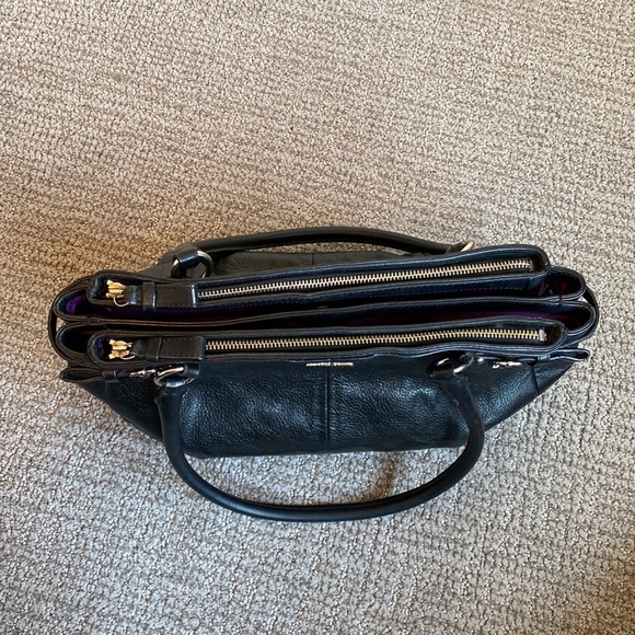 Coach Madison Kara Carryall Leather Handbag - Picture 5 of 11